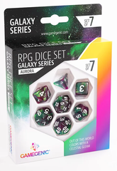 Dice: Gamegenic - Galaxy Series - Aurora - RPG Dice Set (x7)