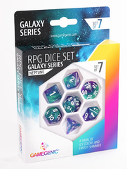 Dice: Gamegenic - Galaxy Series - Neptune - RPG Dice Set (x7)