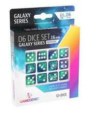 Dice: Gamegenic - Galaxy Series - Neptune - D6 16mm (x12)