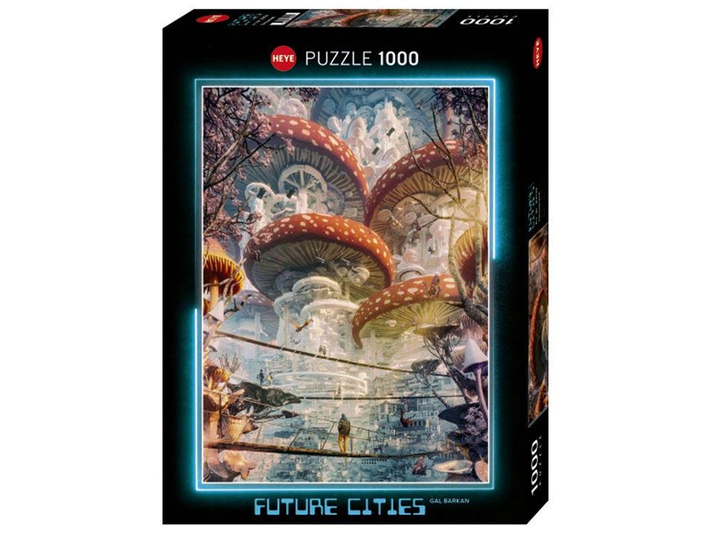 Jigsaw Puzzle: HEYE - Future Cities - Shroomland (1000 Pieces)