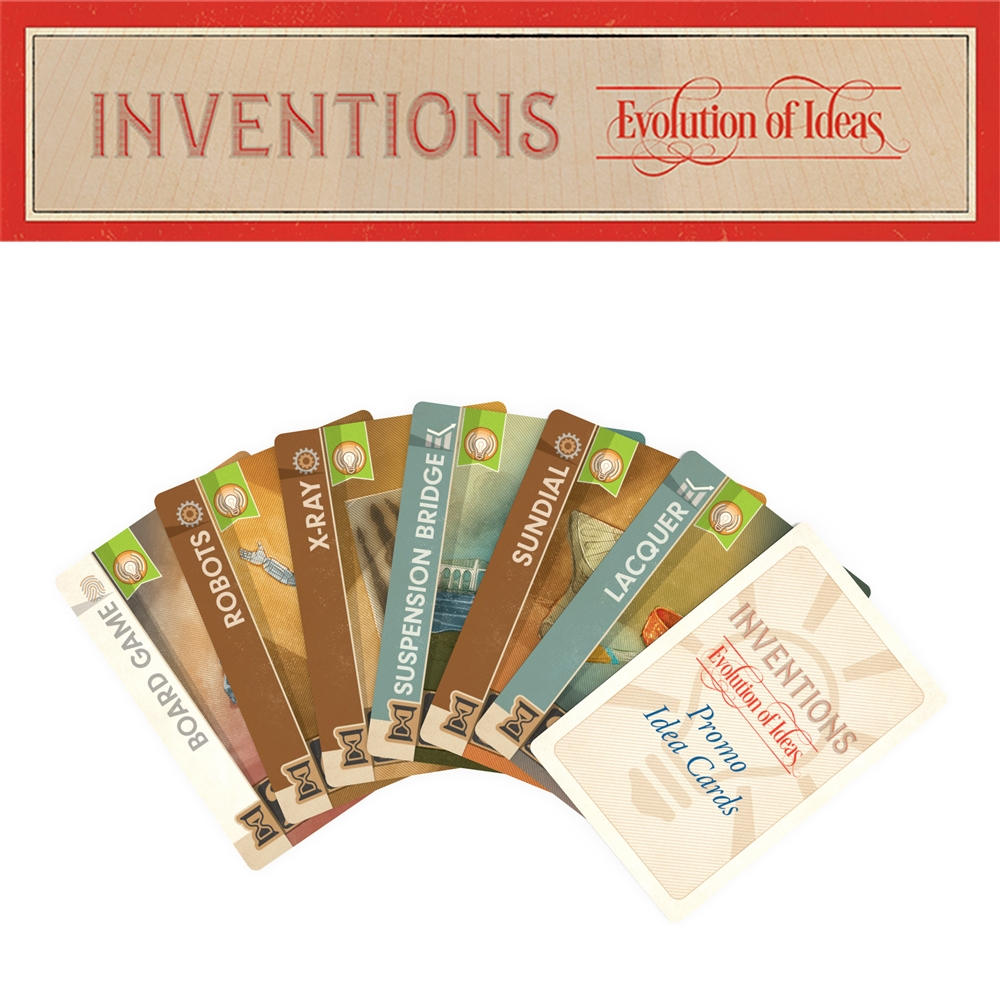 Inventions: Evolution of Ideas -  Promo Cards