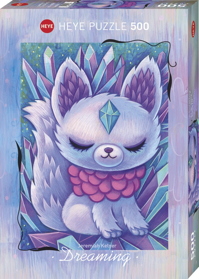 Jigsaw Puzzle: HEYE - Dreaming: Crystal Fox [500 Pieces] (أحجية الصورة المقطوعة)