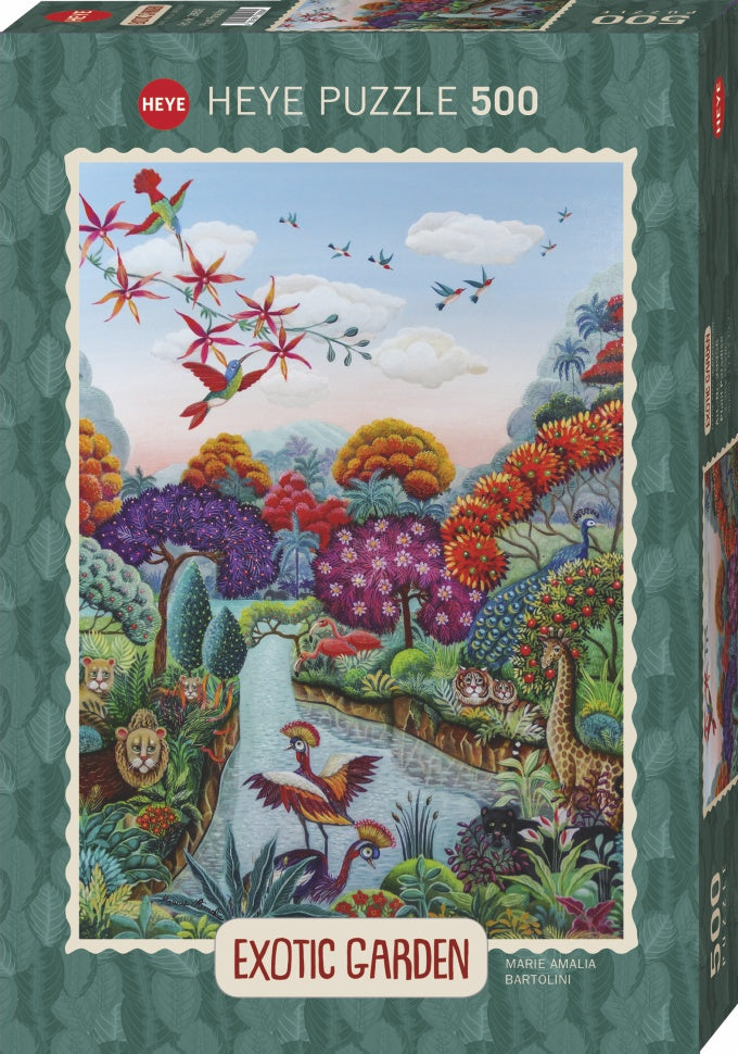 Jigsaw Puzzle: HEYE - Exotic Garden: Plant Paradise [500 Pieces] (أحجية الصورة المقطوعة)