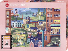 Jigsaw Puzzle: HEYE - Movie Masters: Alfred Hitchcock Films [1000 Pieces] (أحجية الصورة المقطوعة)