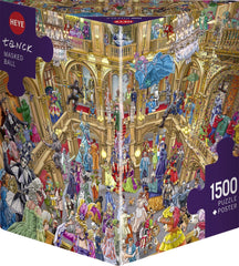 Jigsaw Puzzle: HEYE - Triangle: Tanck, Masked Ball  [1500 Pieces] (أحجية الصورة المقطوعة)