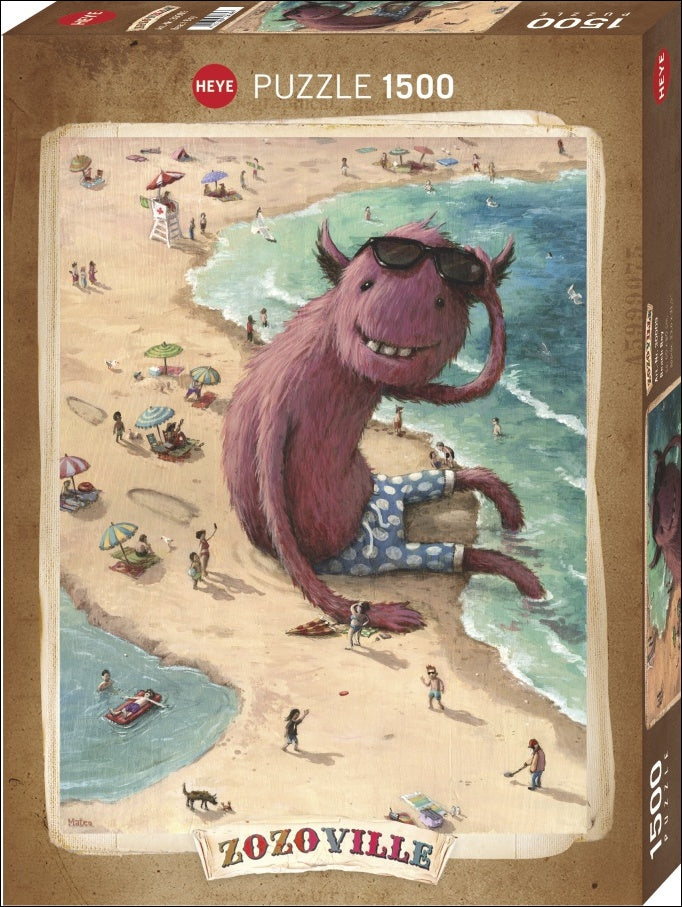 Jigsaw Puzzle: HEYE - Zozoville: Beach Boy [1500 Pieces] (أحجية الصورة المقطوعة)