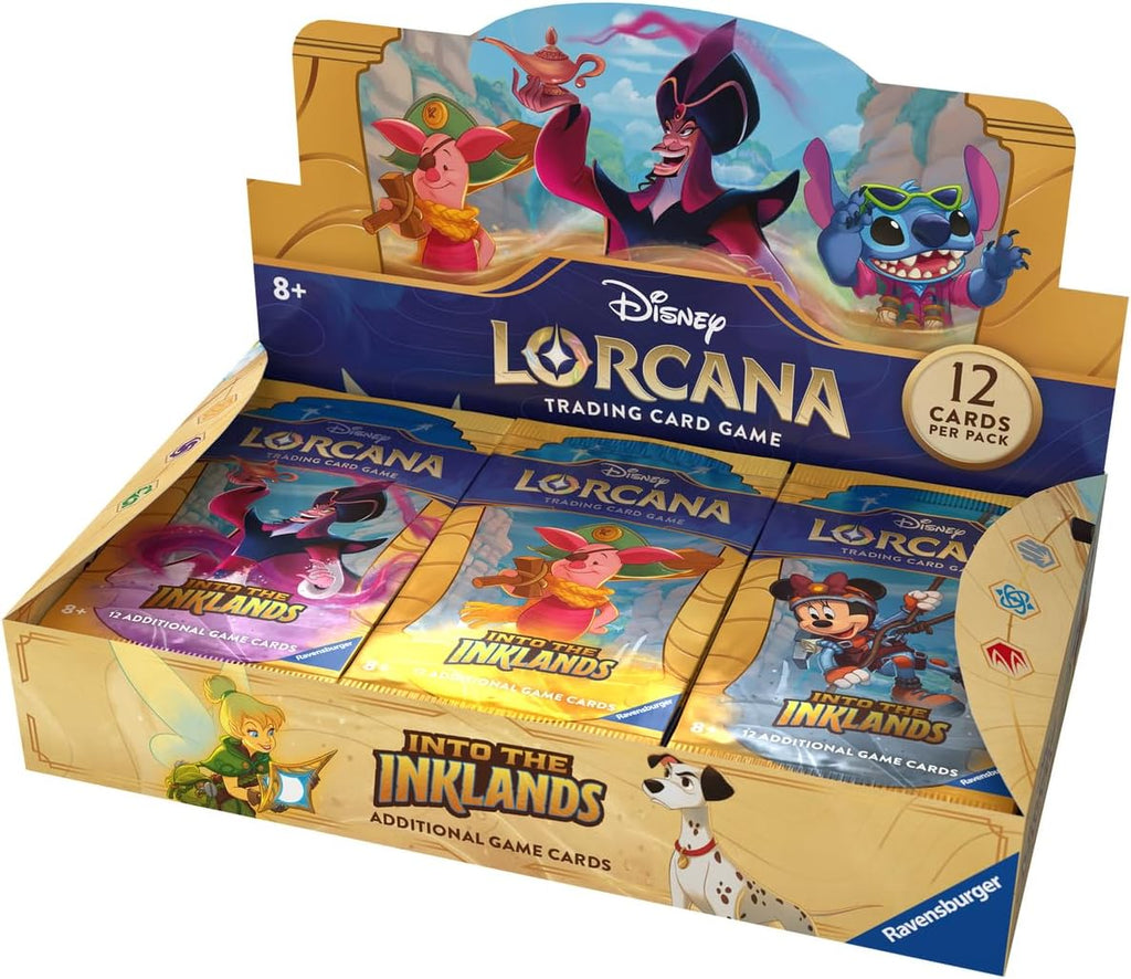 Disney Lorcana TCG: Into the Inklands [Booster Box] (لعبة تداول البطاقات)