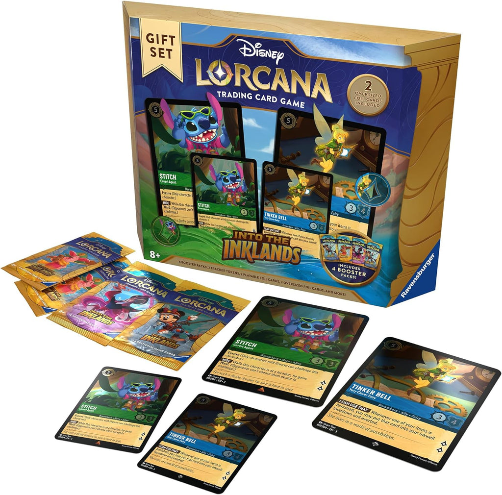 Disney Lorcana TCG: Into the Inklands [Gift Set] (لعبة تداول البطاقات)