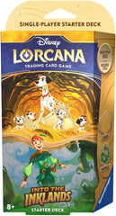 Disney Lorcana TCG: Into the Inklands [Starter Deck] - Amber & Emerald (لعبة تداول البطاقات)