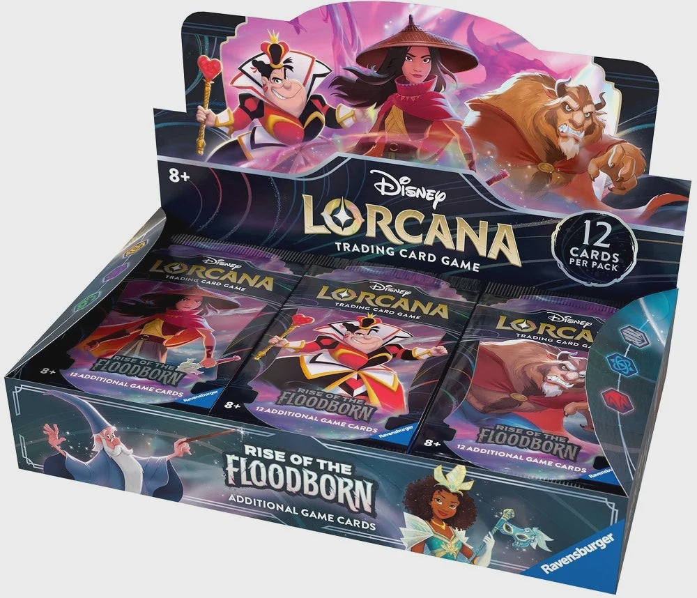 Disney Lorcana TCG: Rise of the Floodborn [Booster Box] (لعبة تداول البطاقات)