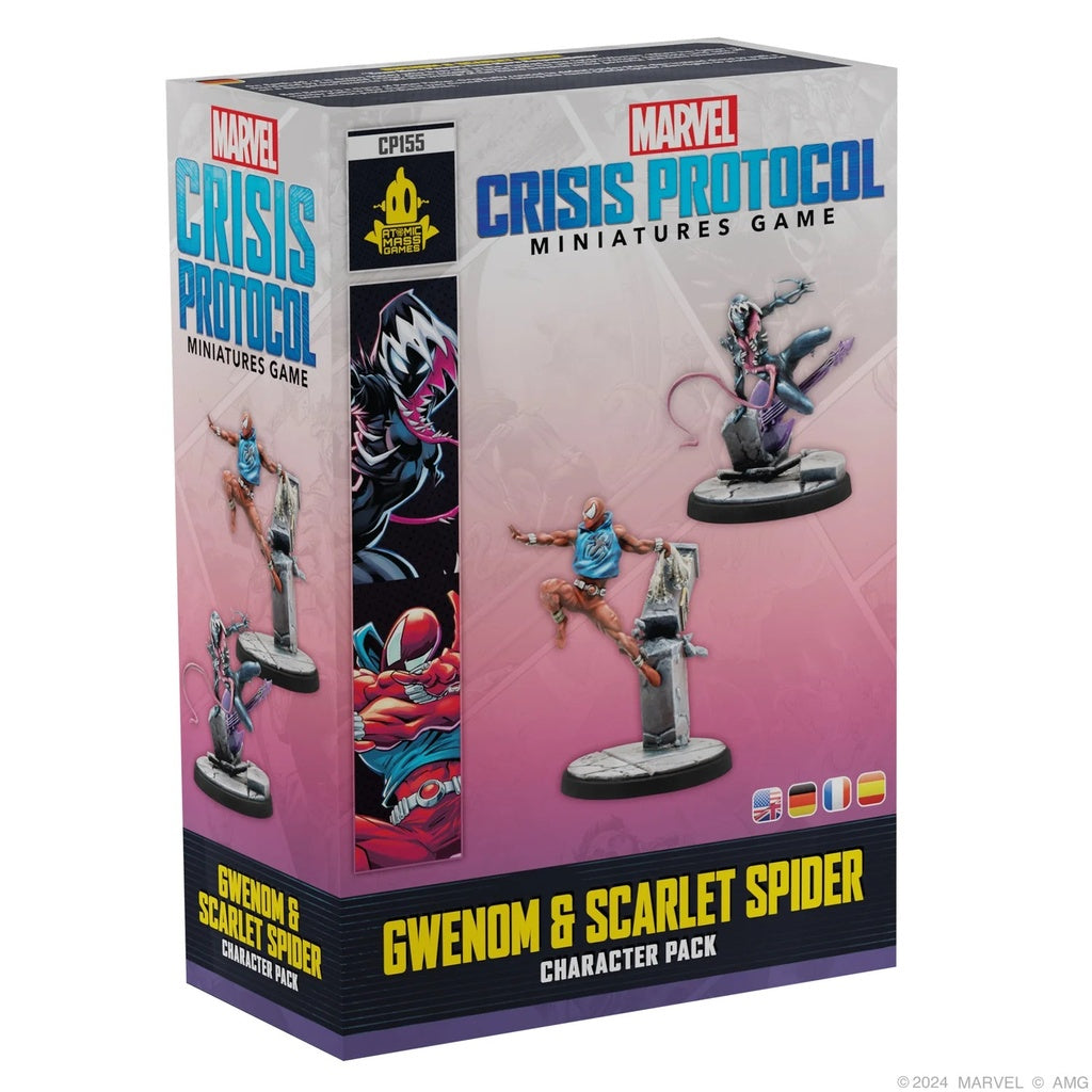 MARVEL: Crisis Protocol - Gwenom & Scarlet Spider (إضافة للعبة المجسمات)