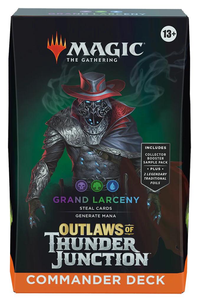 MTG: Outlaws of Thunder Junction [Commander Deck] - Grand Larceny (لعبة تداول البطاقات)