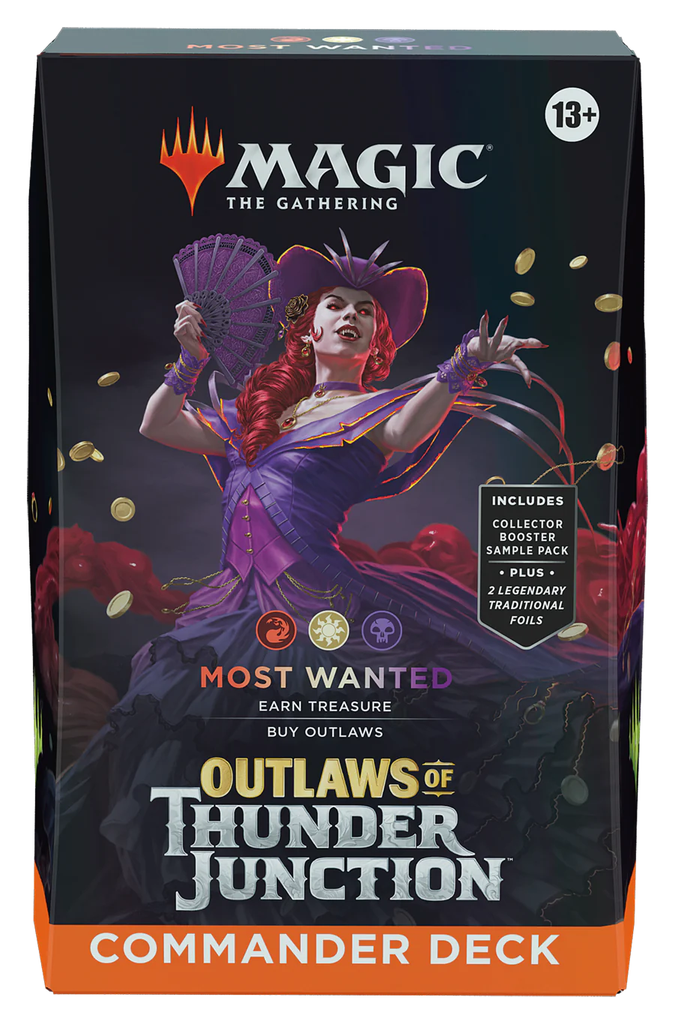 MTG: Outlaws of Thunder Junction [Commander Deck] - Most Wanted (لعبة تداول البطاقات)