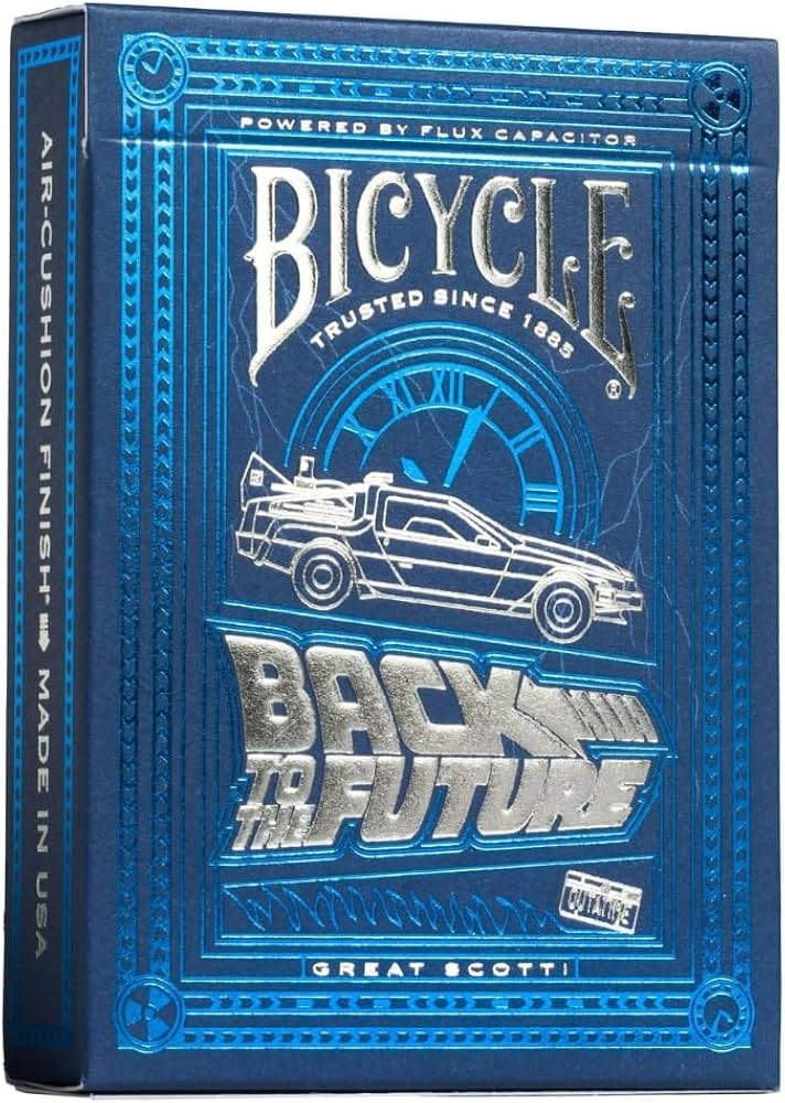 Playing Cards: Bicycle - Back to the Future