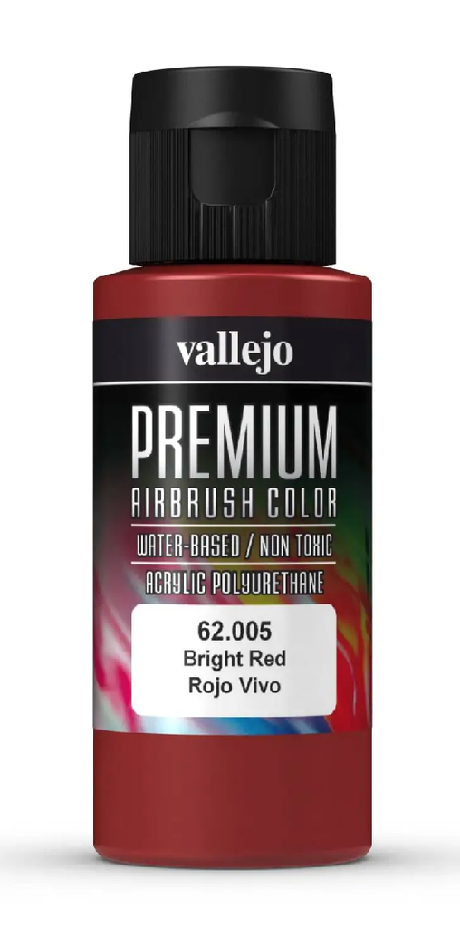 Vallejo Premium Color: Bright Red [60ml]