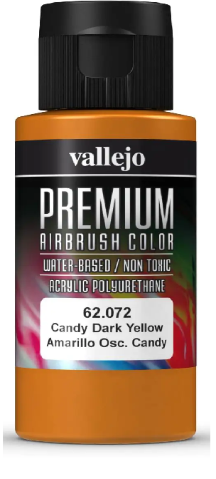 Vallejo Premium Color: Candy Dark Yellow [60ml]