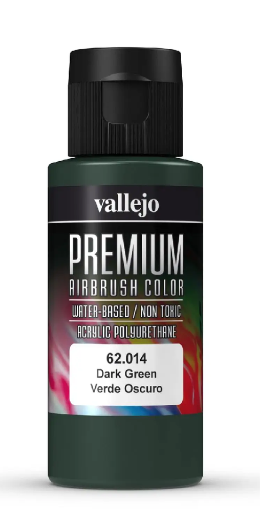 Vallejo Premium Color: Dark Green [60ml]