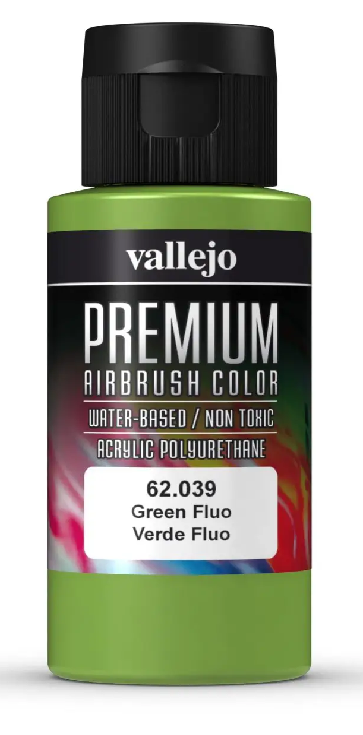 Vallejo Premium Color: Green Fluo [60ml]