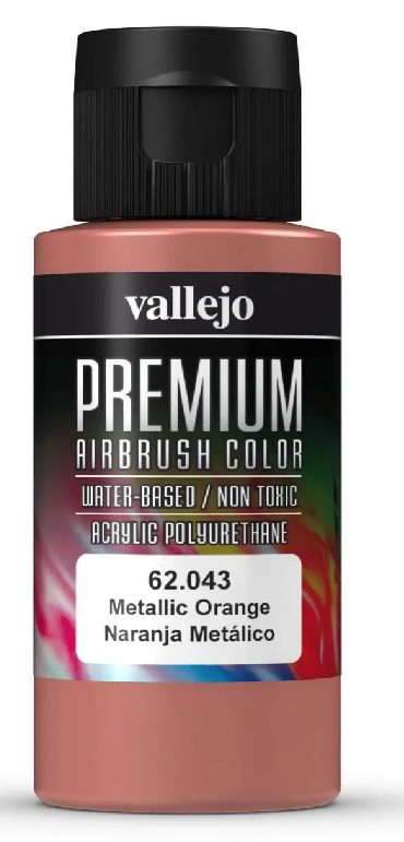 Vallejo Premium Color: Metallic Orange [60ml]