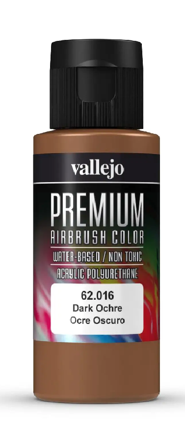 Vallejo Premium Color: Dark Ochre [60ml]