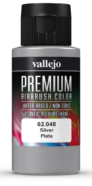 Vallejo Premium Color: Silver [60ml]