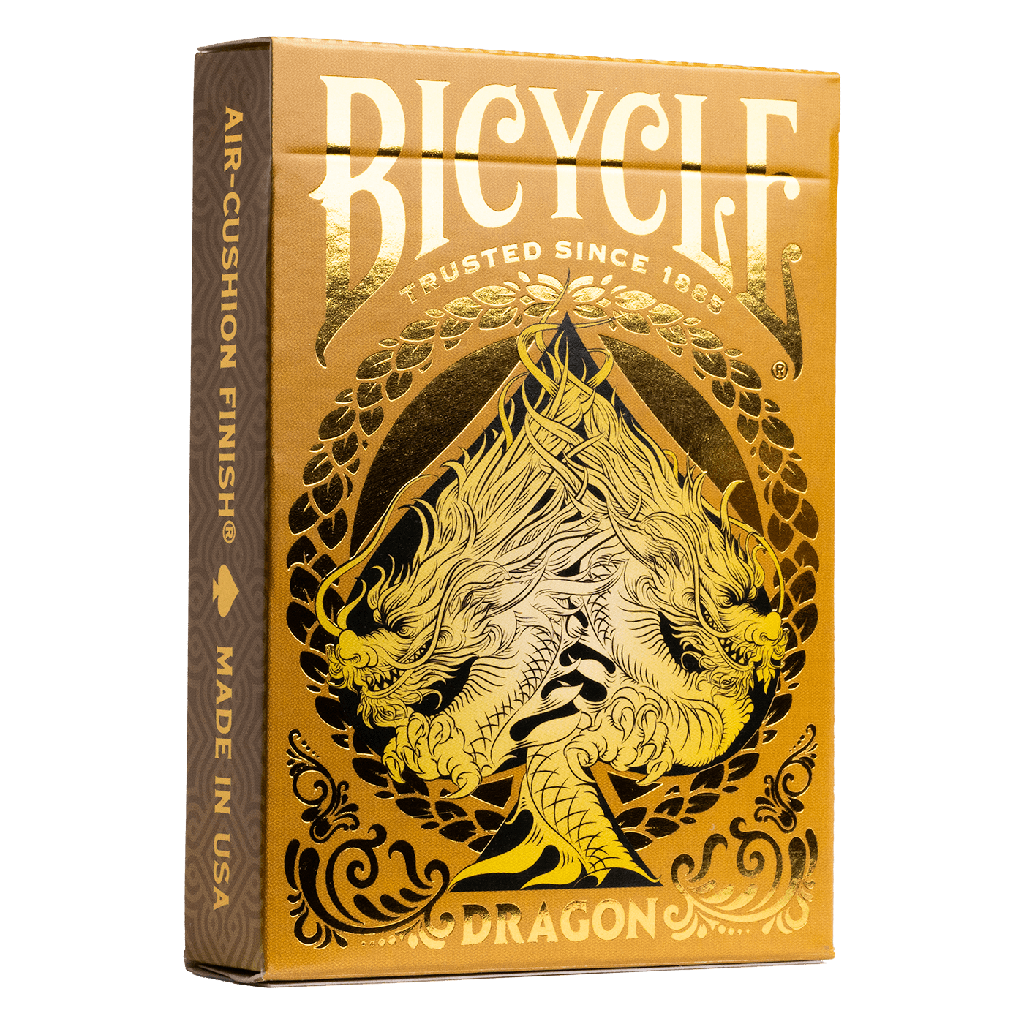 Playing Cards: Bicycle - Dragon Gold (ورق لعب)