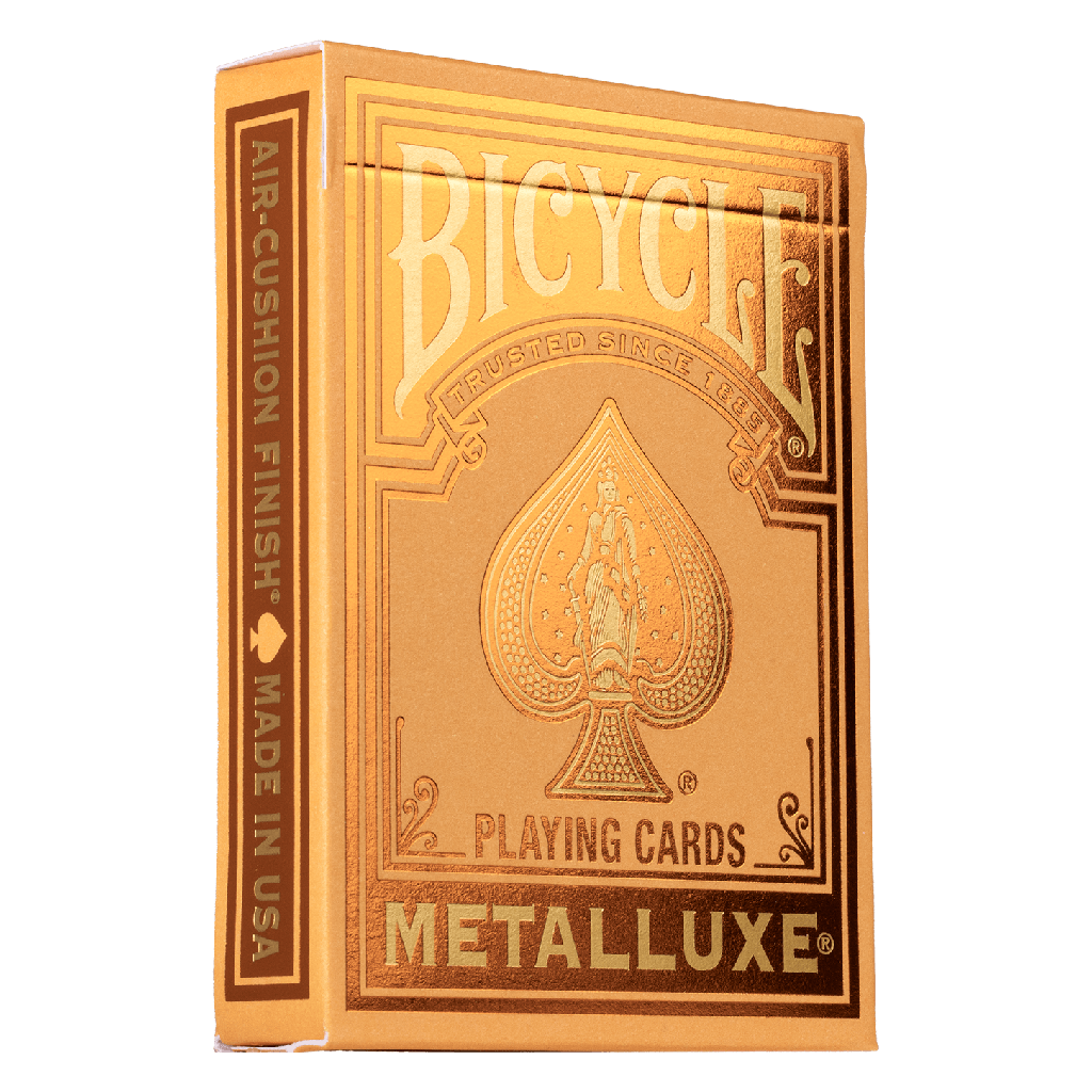 Playing Cards: Bicycle - Metalluxe Orange (ورق لعب)