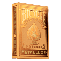 Playing Cards: Bicycle - Metalluxe Orange (ورق لعب)