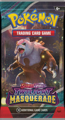 POK TCG: Scarlet & Violet 6 - Twilight Masquerade [Booster] (لعبة تداول البطاقات)