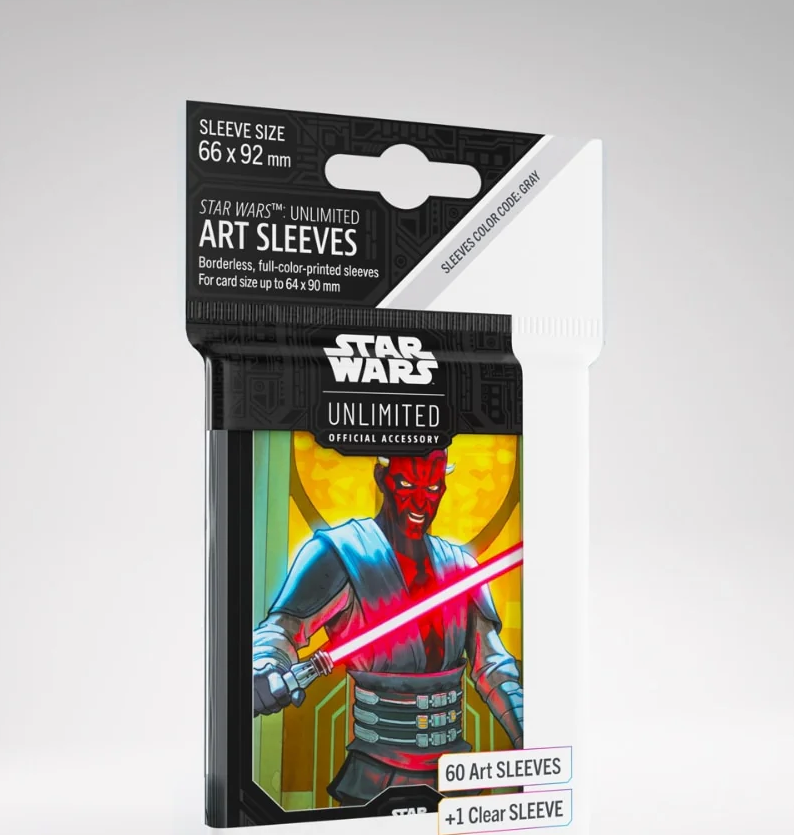 Sleeves: Star Wars: Unlimited - Darth Maul [x60]