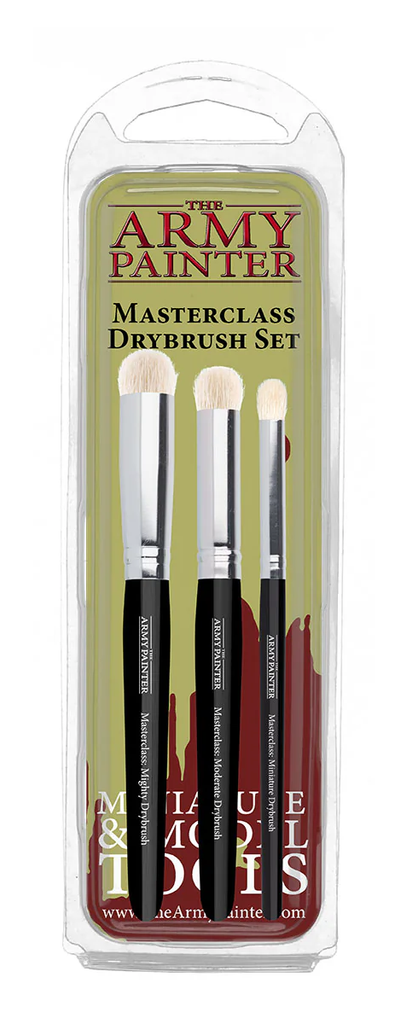 The Army Painter: Brushes - Masterclass Drybrush Set