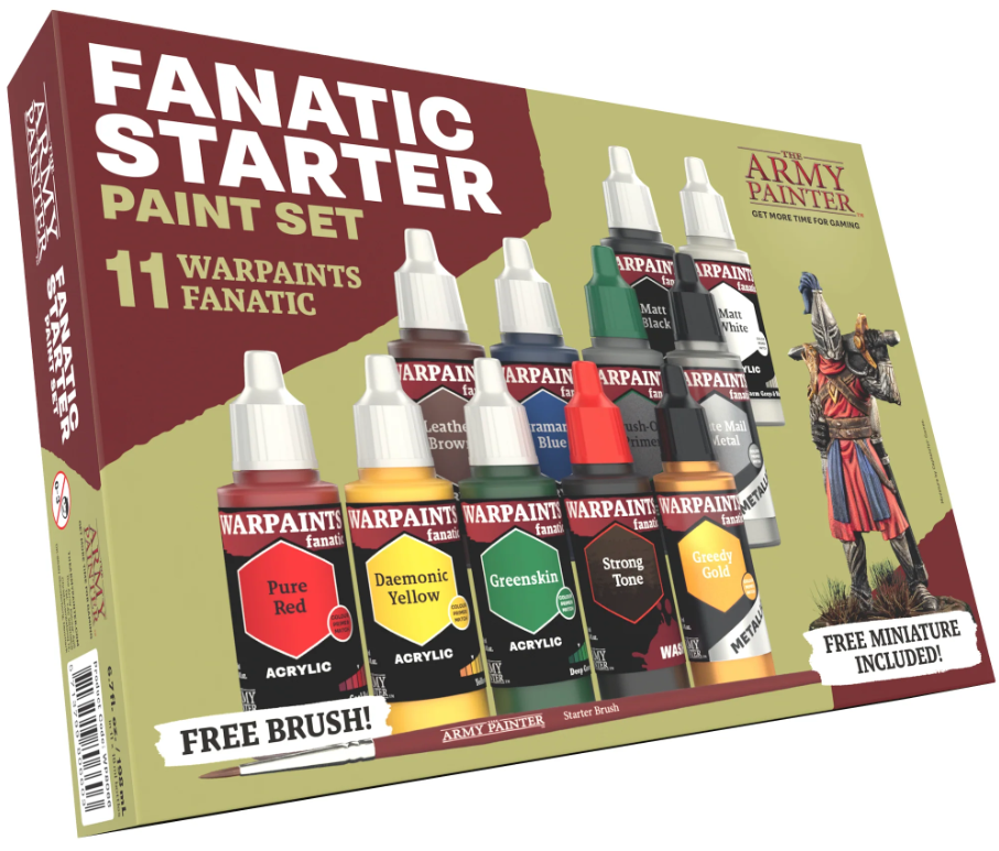 The Army Painter: Warpaints Fanatic - Starter Set