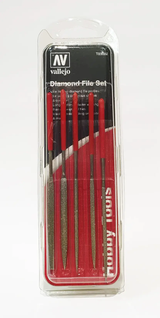 Vallejo: Diamond File Set (5-Pc Set)