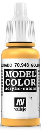 Vallejo Model Color: Golden Yellow [17ml]