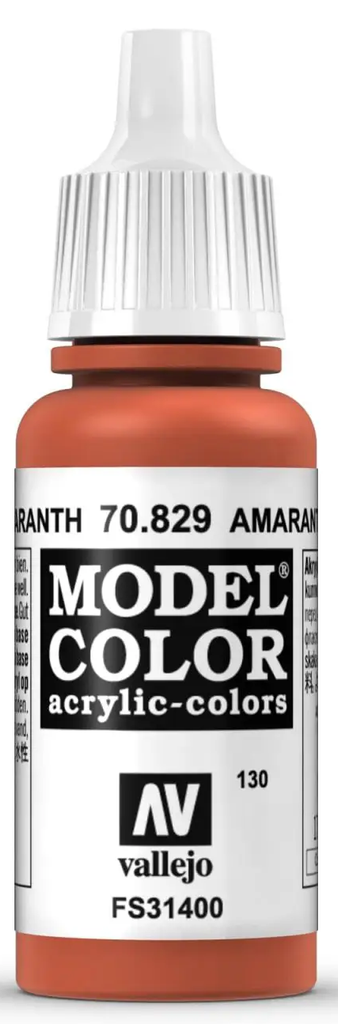 Vallejo Model Color: Amaranth Red [17ml]