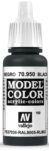 Vallejo Model Color: Black [17ml]