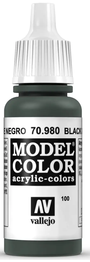 Vallejo Model Color: Black Green [17ml]