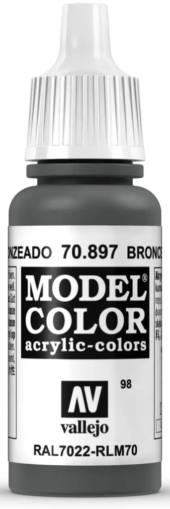 Vallejo Model Color: Bronze Green [17ml]