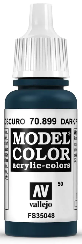 Vallejo Model Color: Dark Prussian Blue [17ml]