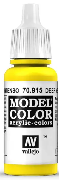 Vallejo Model Color: Deep Yellow [17ml]