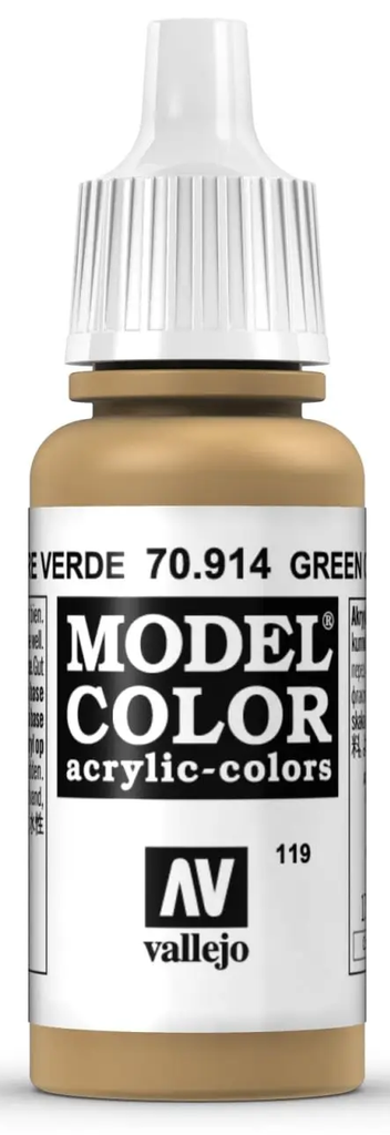 Vallejo Model Color: Green Ochre [17ml]