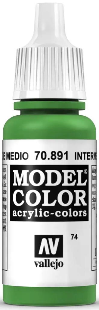 Vallejo Model Color: Intermediate Green [17ml]