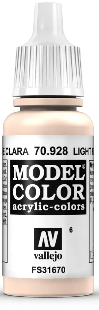 Vallejo Model Color: Light Flesh [17ml]