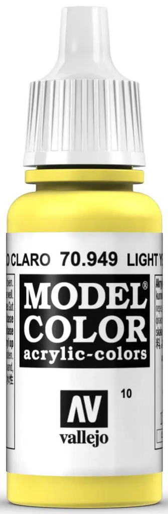 Vallejo Model Color: Light Yellow [17ml]