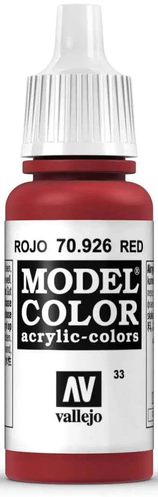 Vallejo Model Color: Red [17ml]