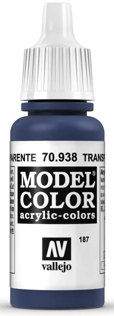 Vallejo Model Color: Transparent Blue [17ml]