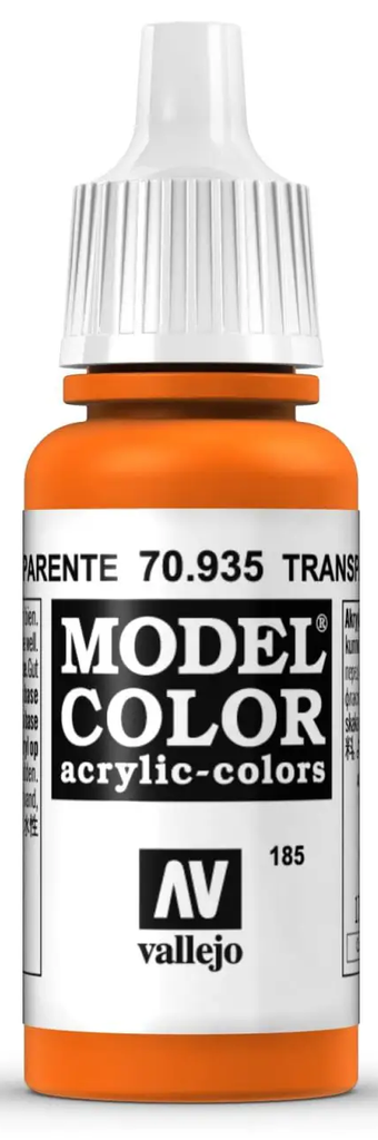 Vallejo Model Color: Transparent Orange [17ml]