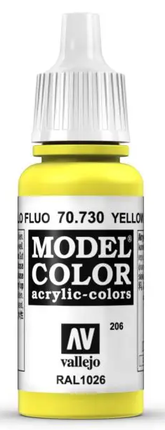 Vallejo Model Color: Yellow Fluo [17ml]