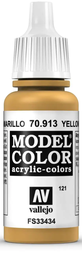 Vallejo Model Color: Yellow Ochre [17ml]