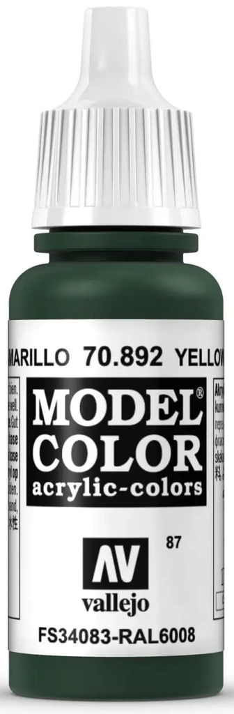 Vallejo Model Color: Yellow Olive [17ml]